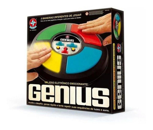 Jogo Eletrônico Genius Original  - Estrela 1