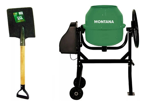 Hormigonera Montana De 180 Litros 650w Pala De Regalo 0