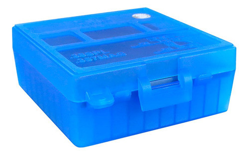 Caixa Para 100 Munições Cal .38/357 Azul 1