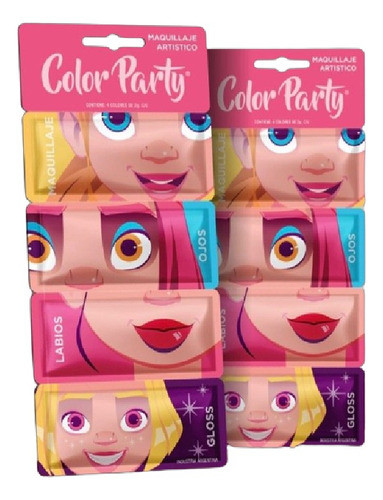 Maquillaje Artistico Infantil Color Party 14-5893 0