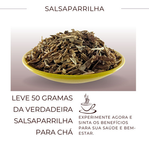 Legítimo Chá De Salsaparrilha - Puro Natural Autêntico 1
