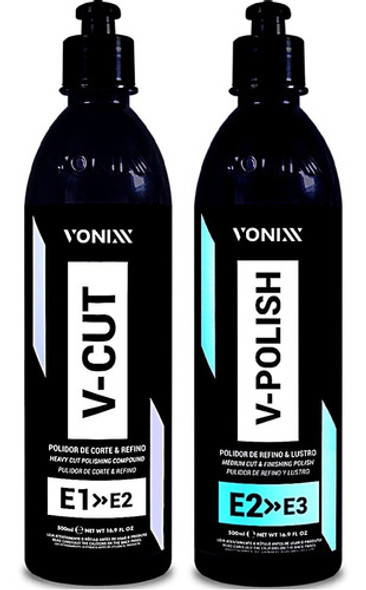 Produto Para Polir Carro Corte Refino V-cut V-polish Vonixx 0