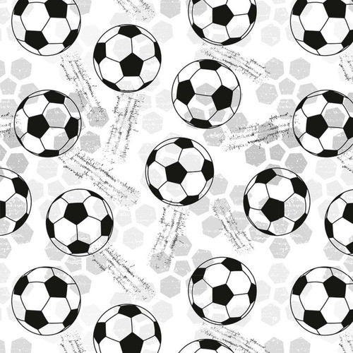 Papel De Parede Bola Futebol Quarto Menino Adesivo Rolo 3 M 0