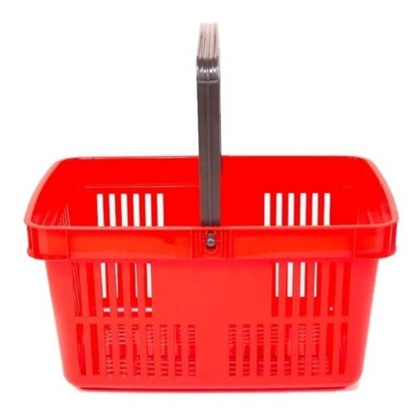 Canasto Plastico Autoservicio Supermercado Una Manija X 6 Un 0