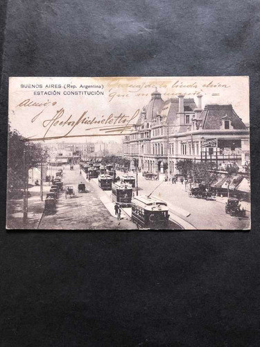 Antigua Postal Estación Constitucion 1922. 53800 0