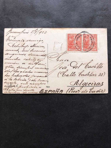Antigua Postal Estación Constitucion 1922. 53800 1