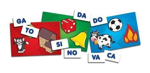Jogo Aprendendo Silabas Ensina Brincando Coluna Pais E Filho 1