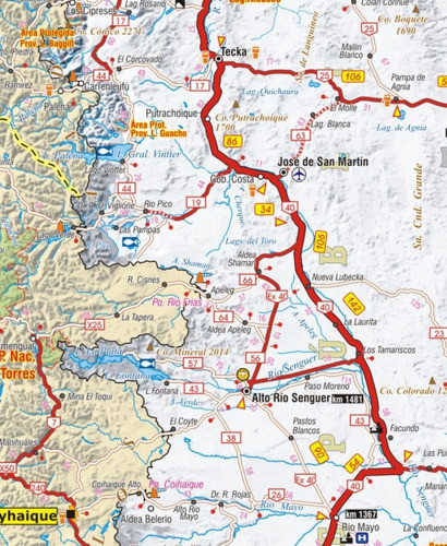 Mapa De La Ruta 40 1