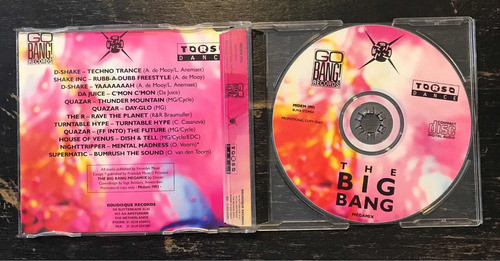 Cd The Big Bang / Megamix (austria) 1