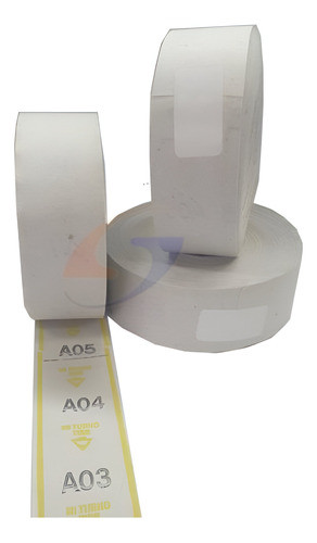 Rollo De Numeros De Turno X2000 Serviciopapelero 1