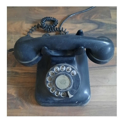 Teléfono Antiguo De Baquelita 0