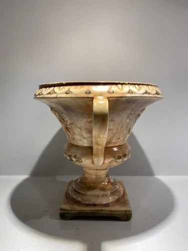 Antiguo Macetero En Ceramica Original 1