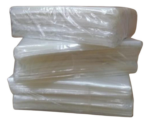 Kit Saco Plástico Gelo 30x50 E 15x25 0,12 Micras 100 Un Cada 0