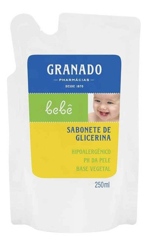 Kit Com 3 Sabonete Granado Bb Tradicional Refil 250ml 1