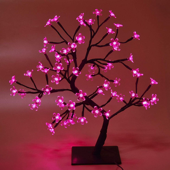 Árbol Cerezo Flor 18 Pulgadas, 64 Luces Led, Decoración Mesa 0