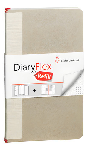 Diaryflex Refil Hahnemühle Sem Pauta 18,2x10,4cm Pontilhado 0