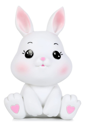 H&w Little Bunny Money Bank, Mini Alcanca De Conejo, El Mejo 0