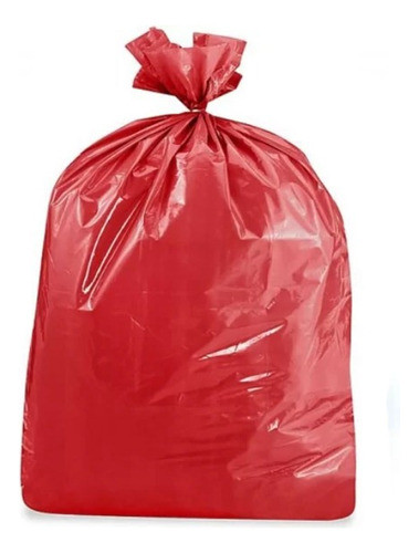 Bolsas De Residuos Rojo Patológico 45x60cm 30mics X100 Unids 0