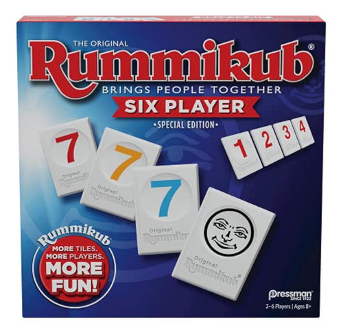 Rummikub Edición Para Seis Jugadores, El Clásico 0