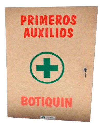 Botiquín Primeros Auxilios N° 20  Madera T/fibrofácil Vacio 0