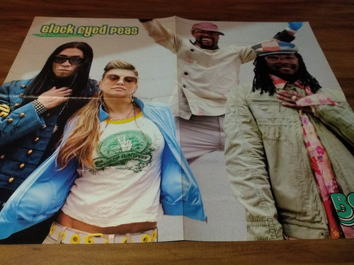 (t036) Poster The Black Eyed Peas * Mitchel Musso 53 X 41 0
