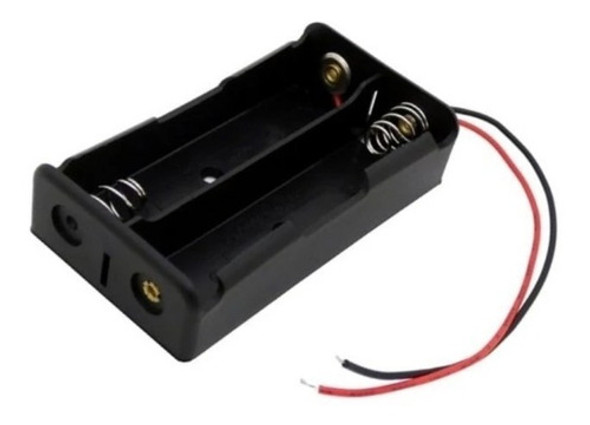 Conector Porta Pilas 2xaa Baterias 2 Celdas 2 Pilas 0