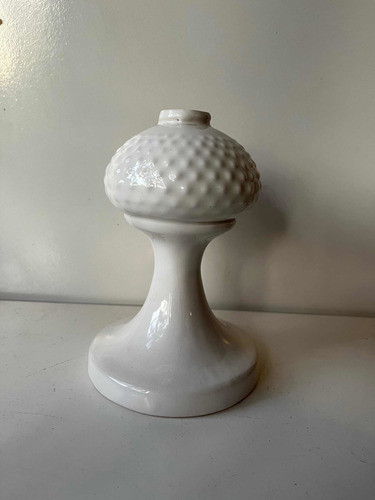 Porta Vela De Ceramica Antiguo 0