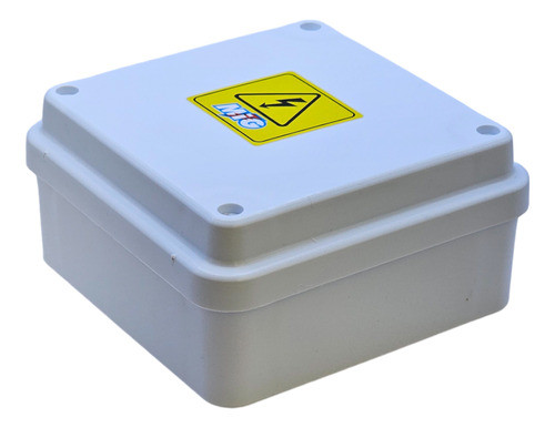 Caja Estanca Pase Plastica (balun Cctv Empalme) 115x115x50mm 0