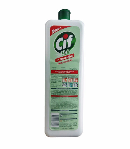 Cif Gel Con Lavandina X 2 Litros Facil Enjuague Original !!! 0