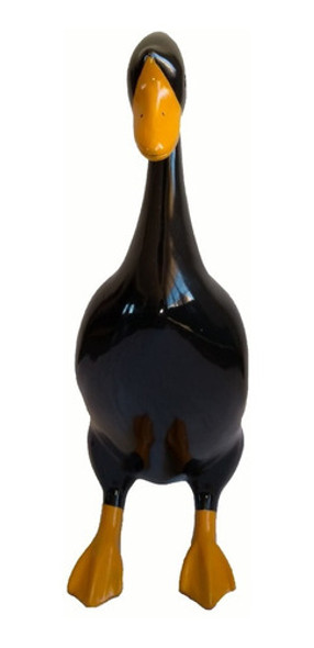 Escultura De Animal Ganso De Fibra De Vidro E Resina Oferta 1