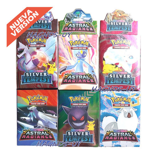Pack Cartas Pokémon Tcg Sword & Shield 2021 Set 200 Cartas 1