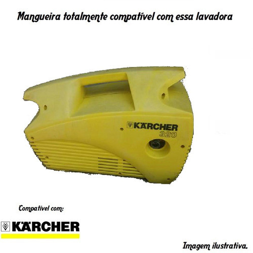 Mangueira De Nylon Karcher K 320 6mt 1