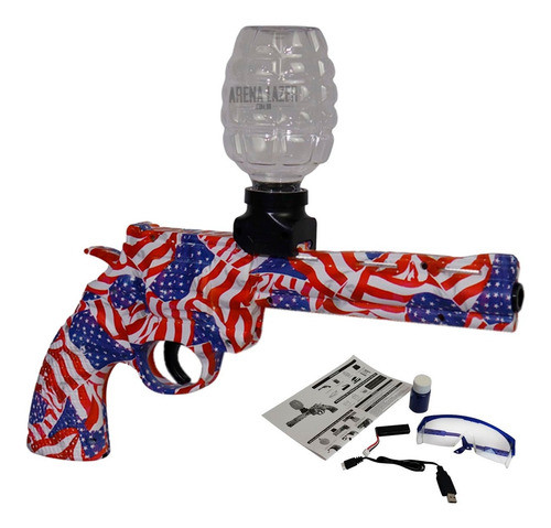 Pistola Elétrico De Bolinhas De Gel Orbeez (vermelha) 1