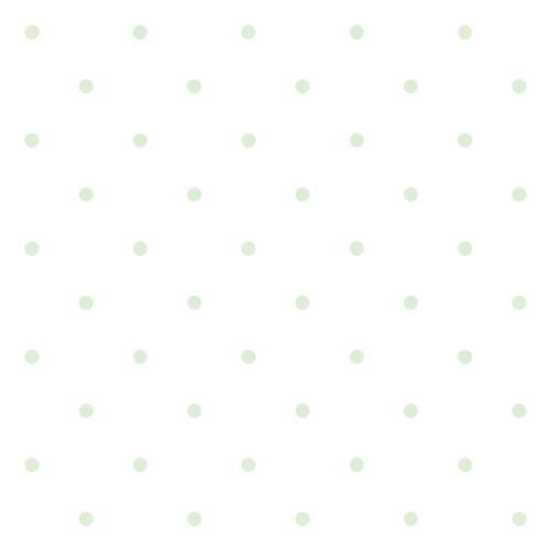 Papel De Parede Adesivo Bolinhas Verde Poá Fundo Branco 10m 0