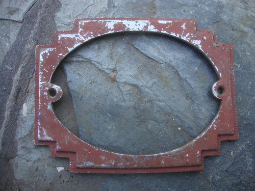 1/2- Antiguo Marco Bronce 15,8 X 12 X 10mm - 260 Grs 0