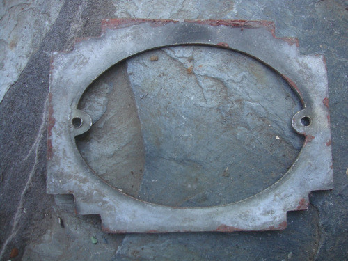 1/2- Antiguo Marco Bronce 15,8 X 12 X 10mm - 260 Grs 1