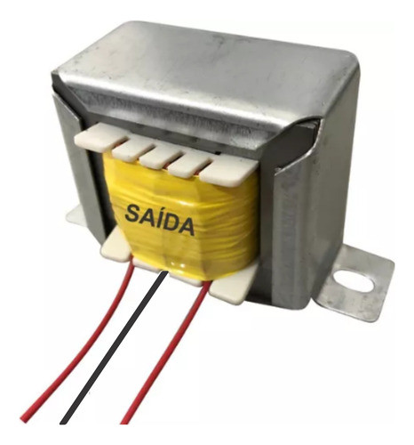 Transformador Trafo Bivolt Saída 8+8vac 1,8 Amper 0