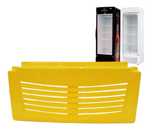 Veneziana Rodapé Carenagem In Fricon Vcv1c 65,8x31,8 Amarelo 0