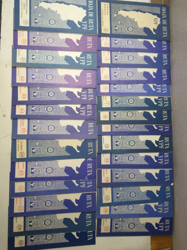 Antigüas Hojas De Ruta Automóvil Club Argentino (aca) 0