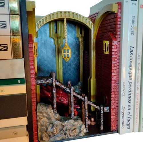 Book Nook Hobbit Lotr Entre Libros Impresion 3d 0