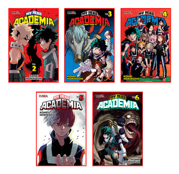 Combo My Hero Academia 2 A 6 - Manga - Ivrea 0