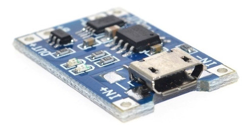 Tp4056 C/proteccion Micro Usb 1a Cargador Bateria 18650 Ityt 0