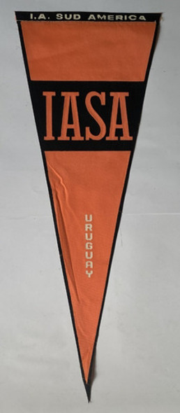 Antiguo Banderín I A Sud América Fútbol Uruguay, Tela Bu1 0