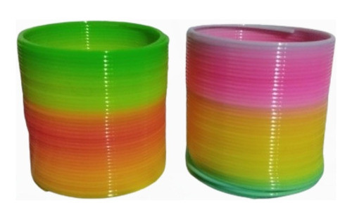 X15 Juego Espiral Resorte Loco Ideal Sorpresitas Souvenirs 0