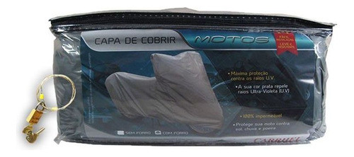 Capa Com Cadeado Para Cobrir Honda Nxr 125 Bros Ks M(205) 1