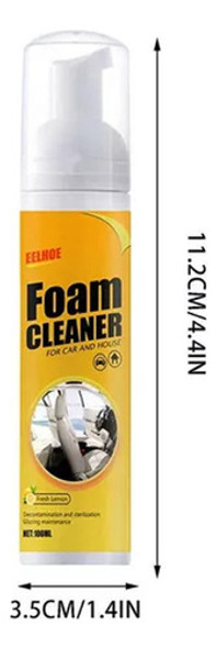 Espuma De Limpeza Multiusos De Limpador Em Spray Automóveis- 1