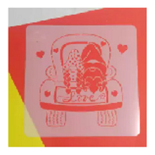 Stencil Linea E Medida 29 X 29 Cm Mod E-529 {003-00006_e529} 0