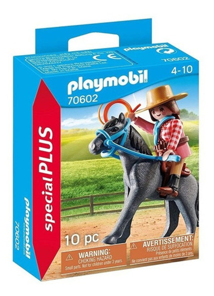 Playmobil 70602 Special Plus Jinete Del Oeste Con Caballo 0