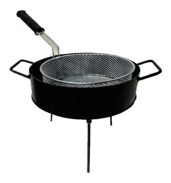 Disco Arado Original + Canasto Freidor Asado - Parrilla Ø30 0