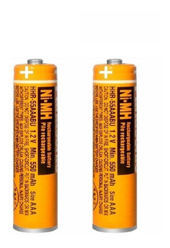 Pilas Baterias Original Panasonic Hhr-4ept Aaa Recargable 0
